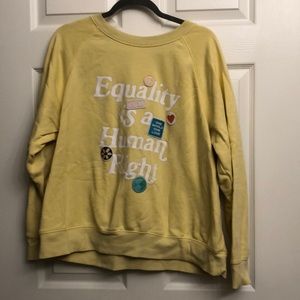 Yellow XL sweatshirt